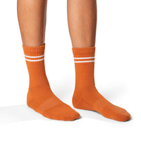 Women's Athletic Socks, Rust