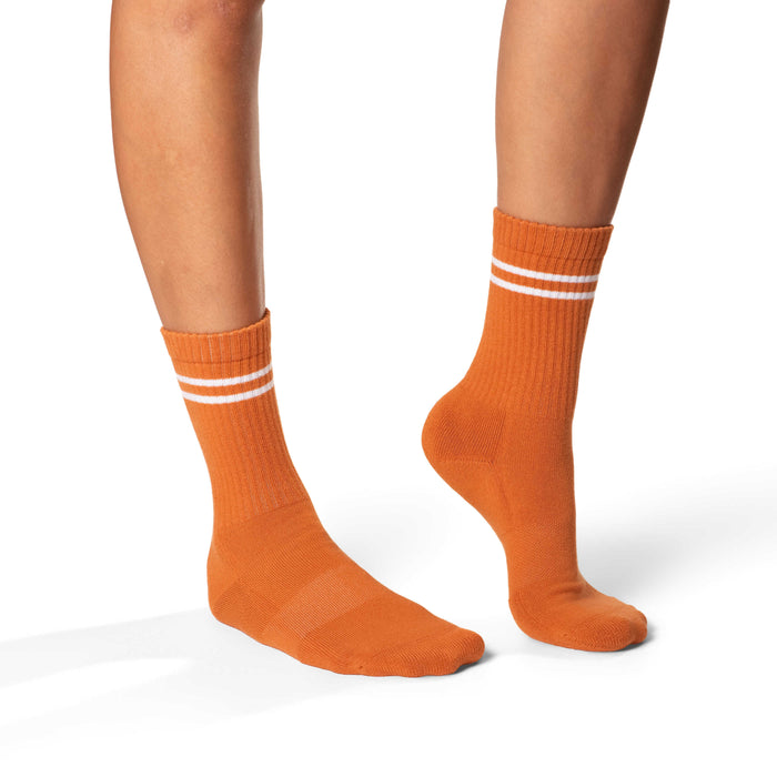 Women's Athletic Socks, Rust