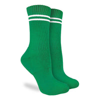 Women's Athletic Socks, Forest Green