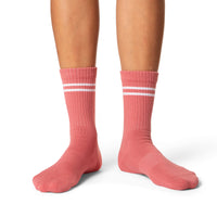 Women's Athletic Socks, Coral