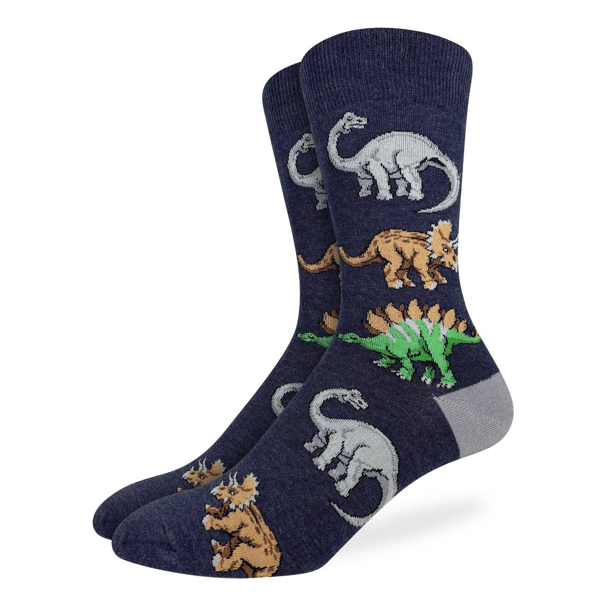 Men's Big & Tall Jurassic Dinosaurs Socks