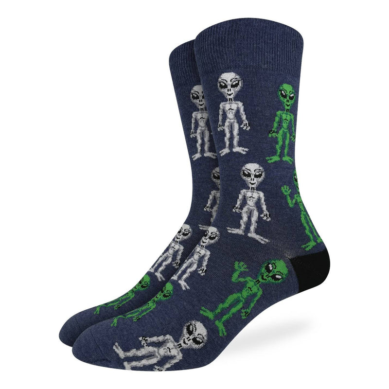 Men's Big & Tall Aliens Socks