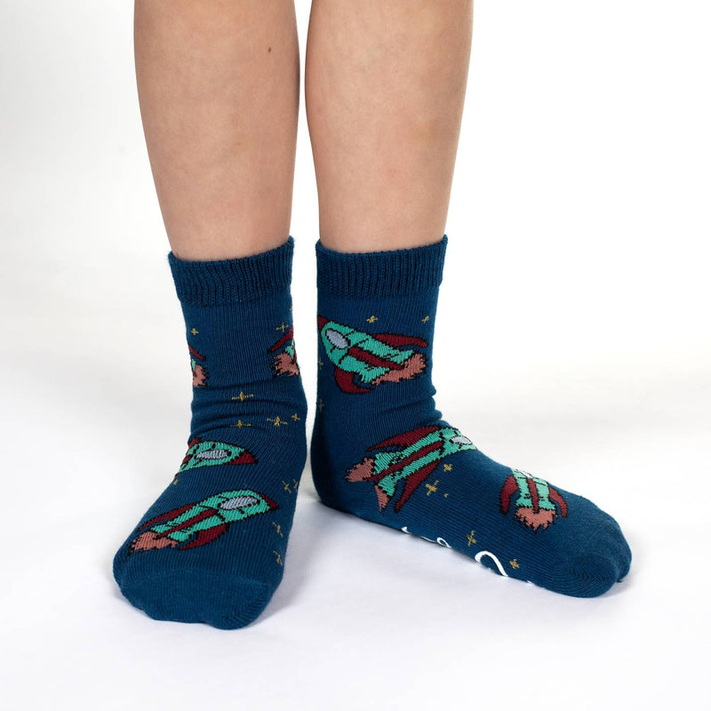 Math, NASA and Rockets Kids Socks