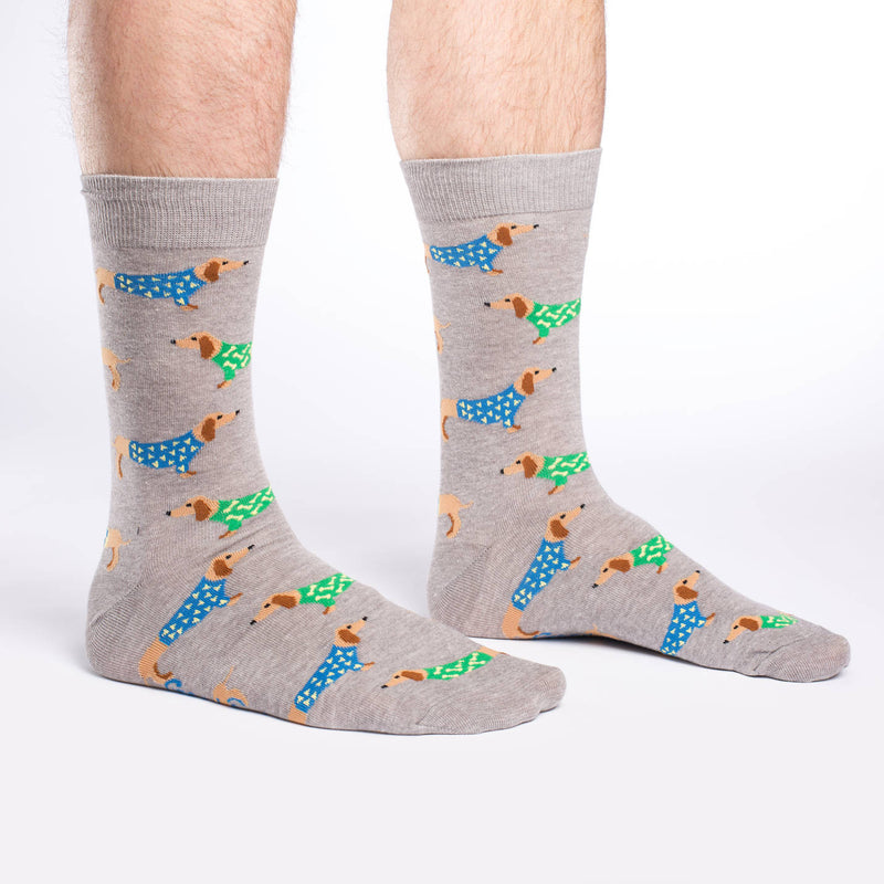 Men's Wiener Dog Socks