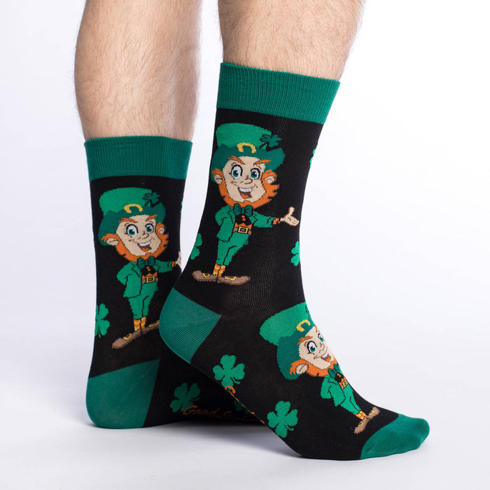 Men's King Size Leprechaun Socks