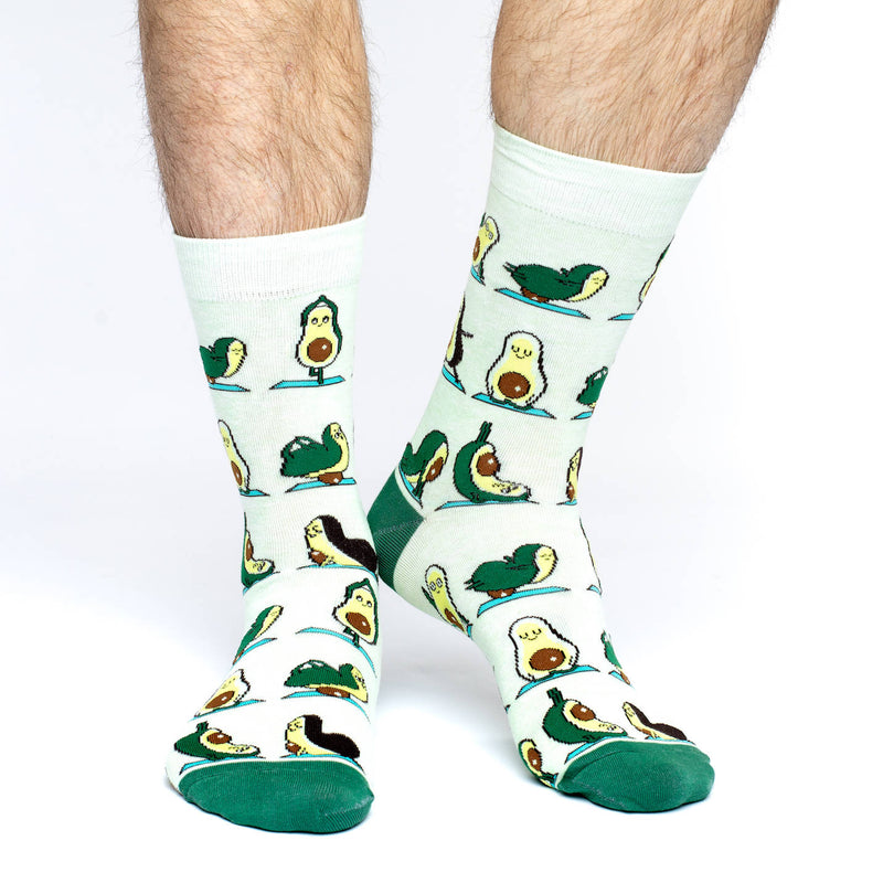 Men's Avocado Yoga Socks