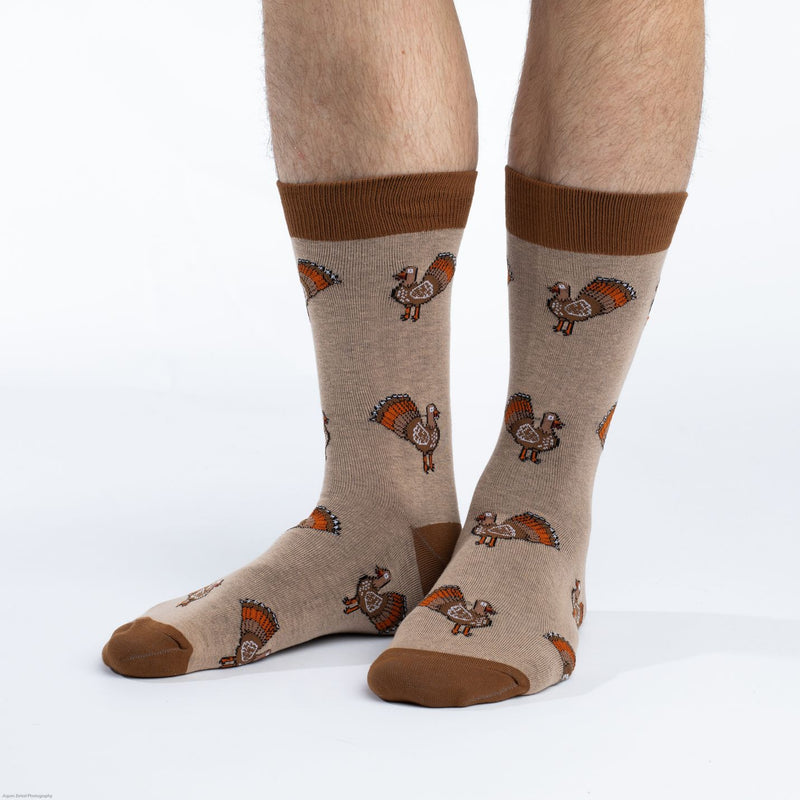 Men's King Size Turkeys Socks