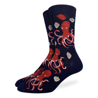 Men's King Size Octopus Socks