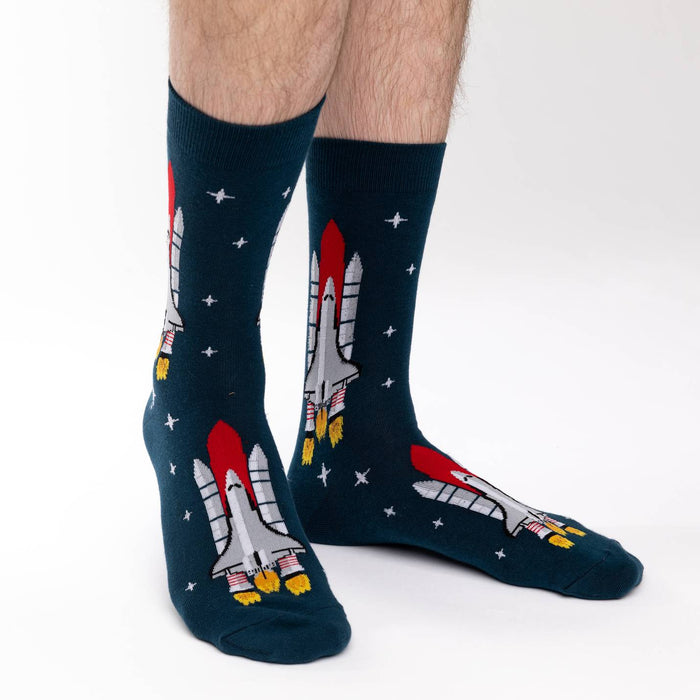 Men's Space Shuttle Socks