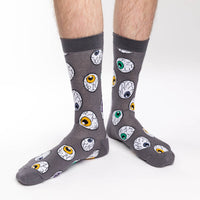 Men's King Size Eyeballs Socks