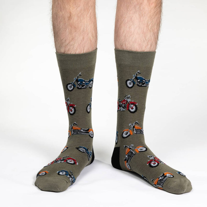 Men's Big & Tall Chopper Motorcycle Socks