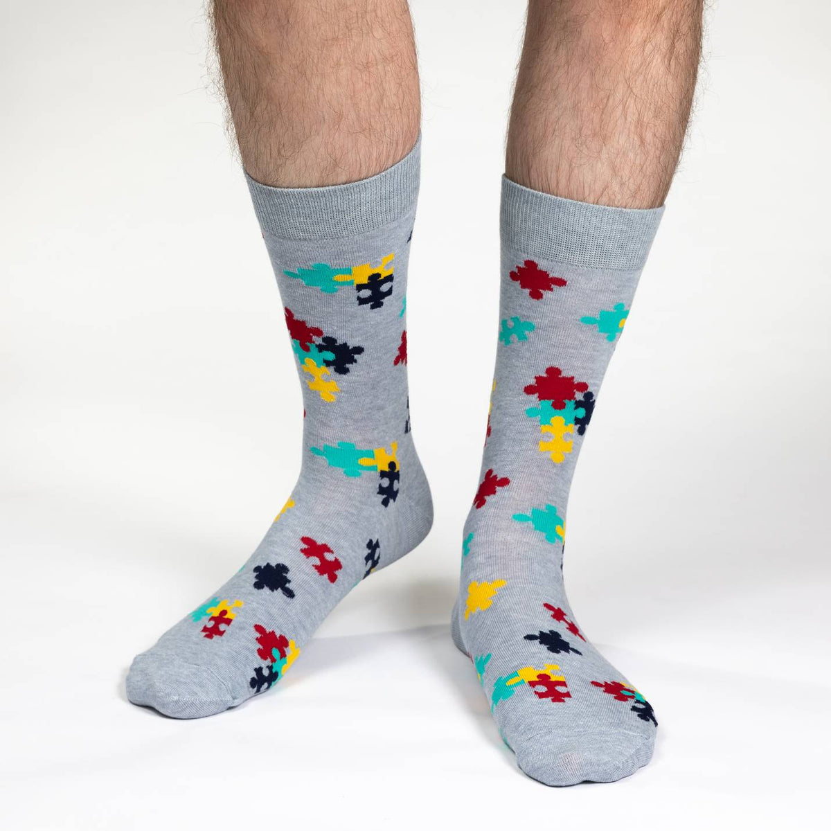 Men's Puzzle Pieces Socks
