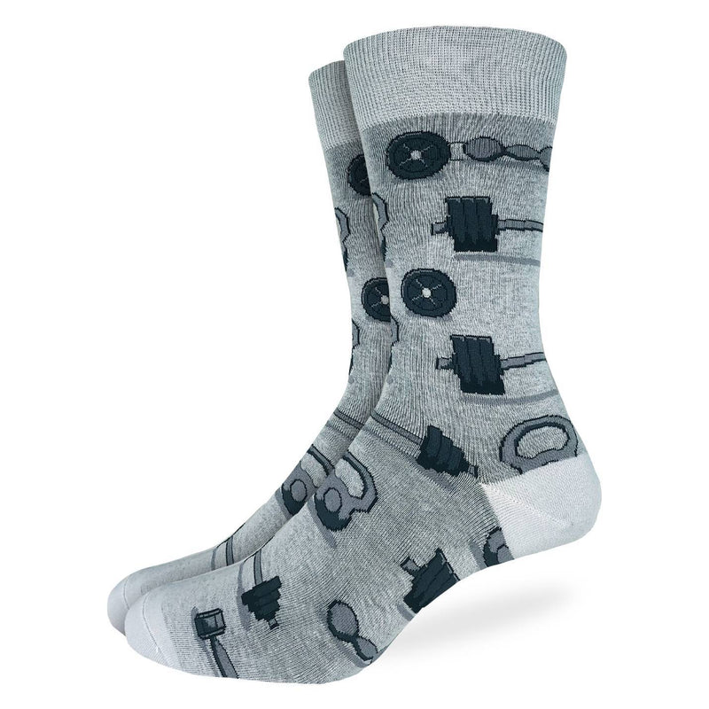 Men's King Size Weights & Dumbbells Socks