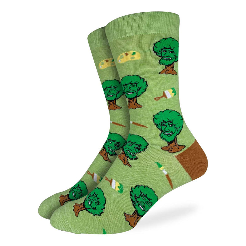 Men's Bob Ross Happy Trees Socks