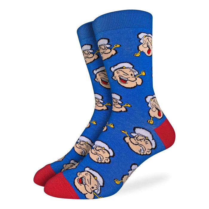 Men's Popeye Faces Socks