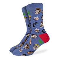 Men's Big & Tall Trailer Park Boys, Faces Socks