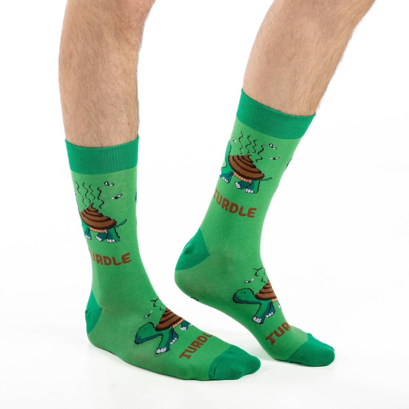 Mens green best sale socks