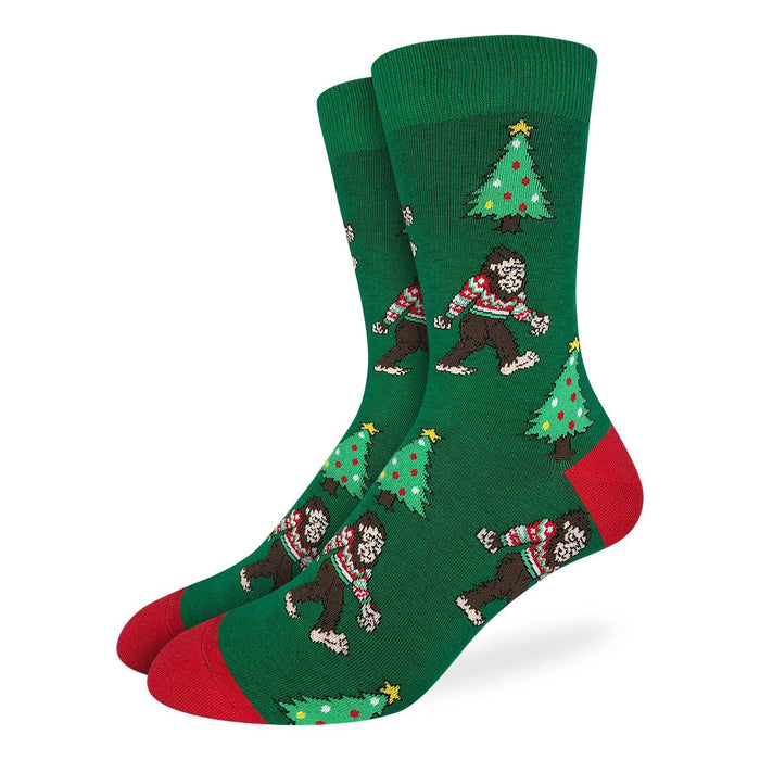 Men's Christmas Bigfoot Socks