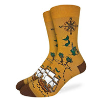 Men's Pirate Ship Socks