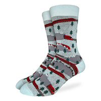 Men's Trains in Motion Socks