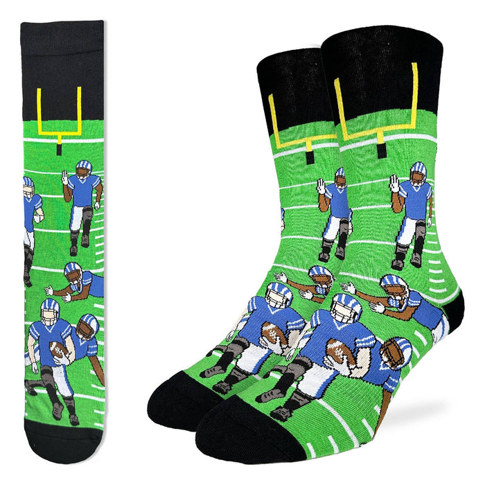 Men's Football, Blue Socks