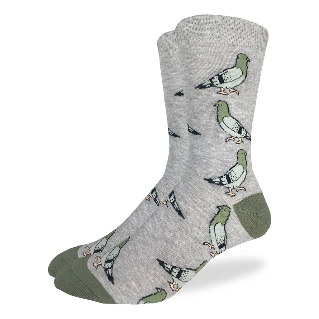Men's King Size Pigeons Socks