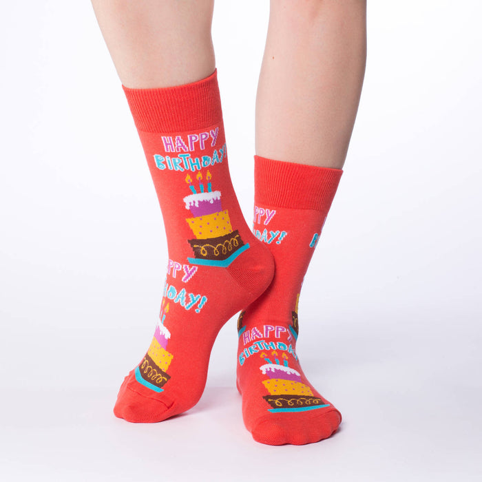 Women's Happy Birthday Socks