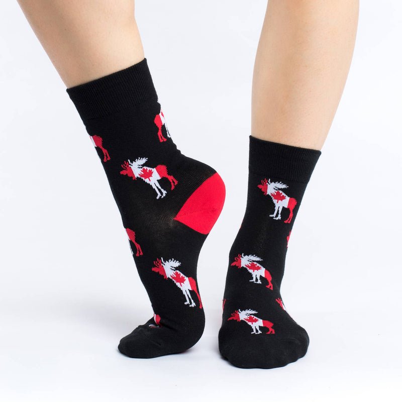Women's Canada Moose Socks