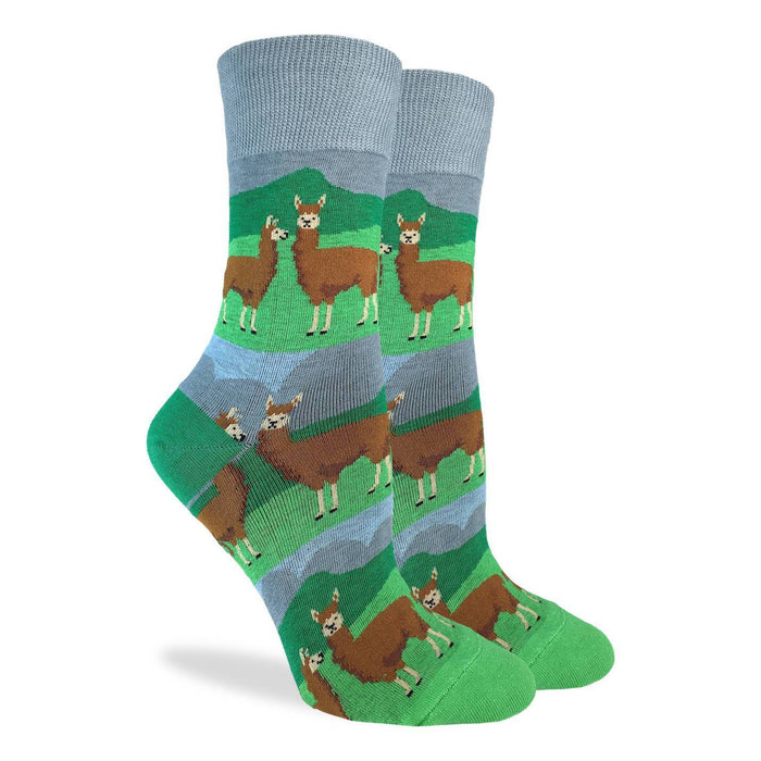 Women's Prairie Llama Socks