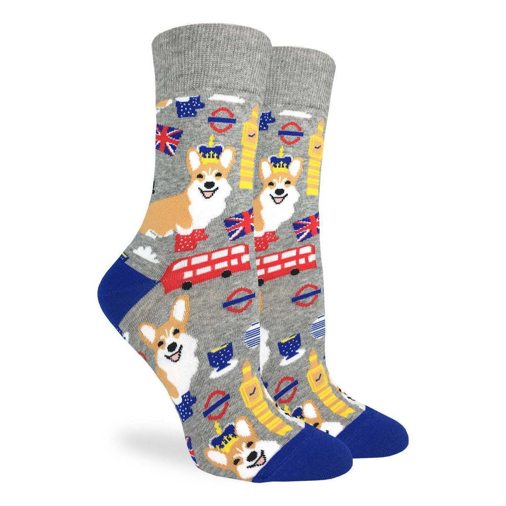 Women's Corgi's in London Socks