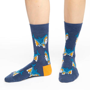 Women's Corgi Sharks Socks
