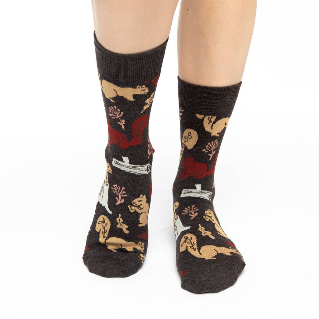 Women's Woodland Squirrel Socks