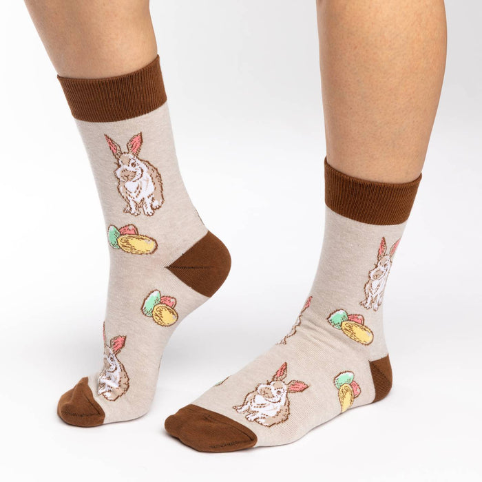 HAPPYPOP Funny Bunny Socks for Girls Bunny Socks Boys Easter Socks