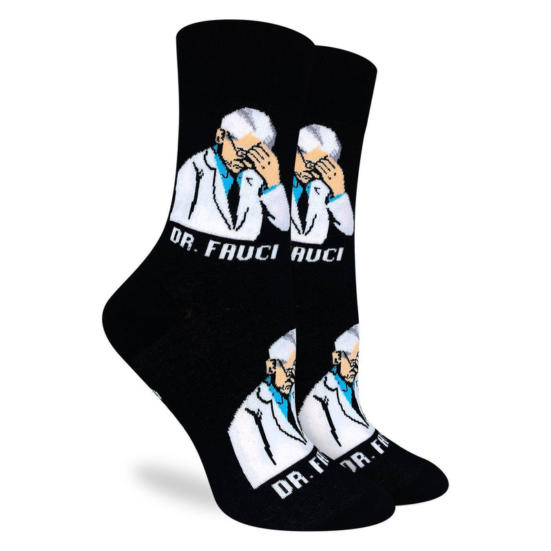Women's Dr. Fauci Facepalm Socks