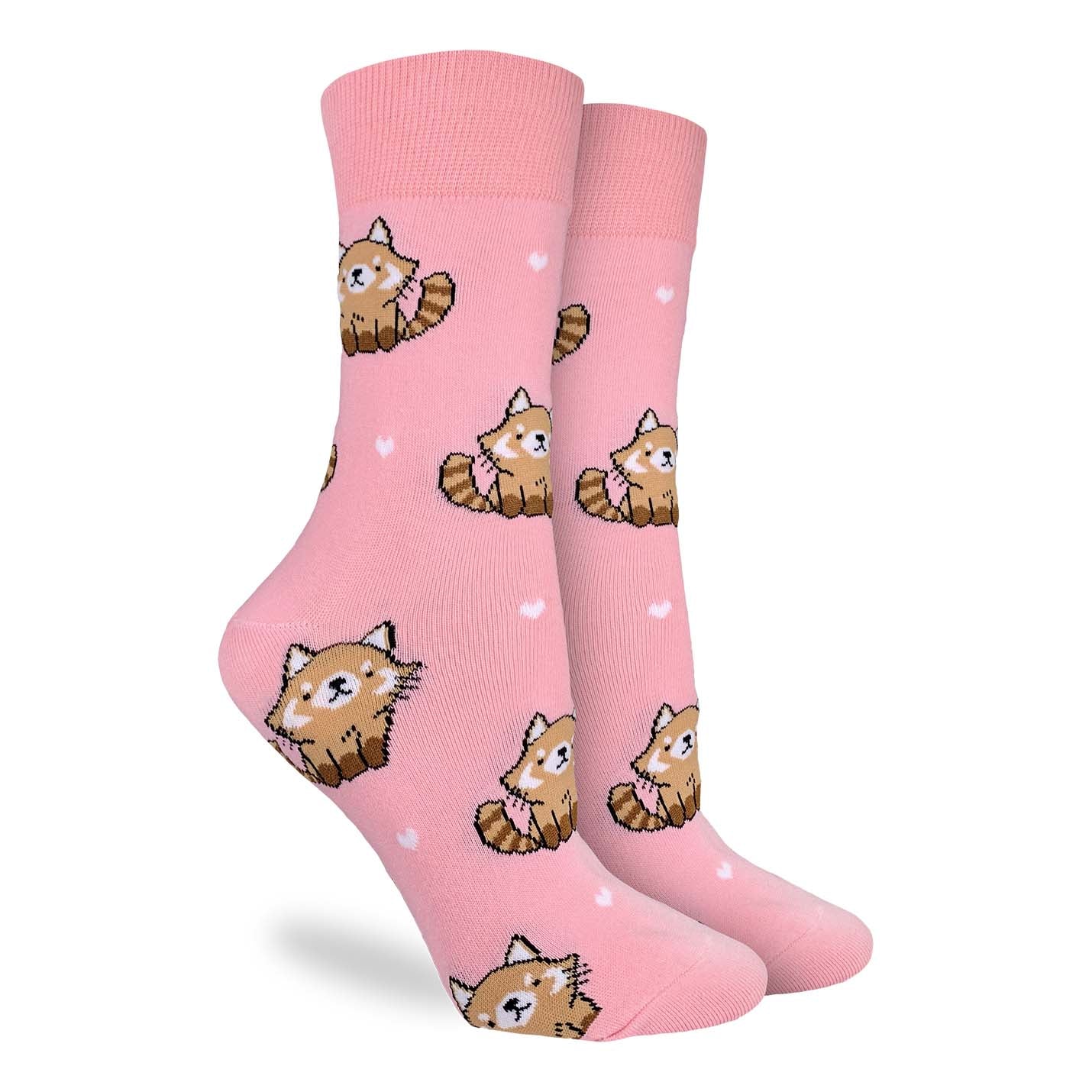 Women's Cute Red Pandas Socks – Good Luck Sock