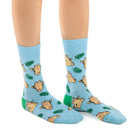 Women's Giraffe Heads Socks