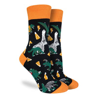 Women's Halloween Dinosaurs Socks