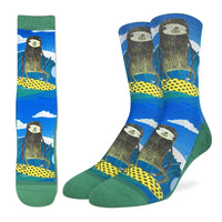 Men's Surfing Sloth Socks