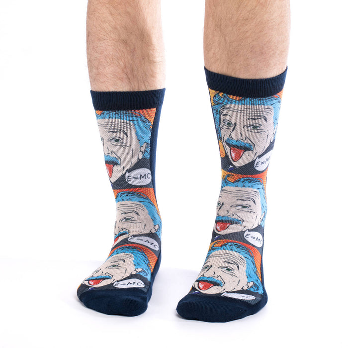 Men's Einstein Pop Art Socks