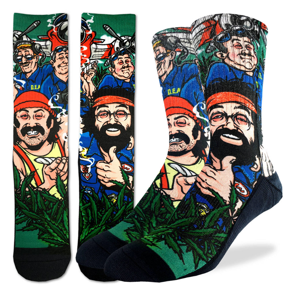 Men's Cheech & Chong DEA Socks