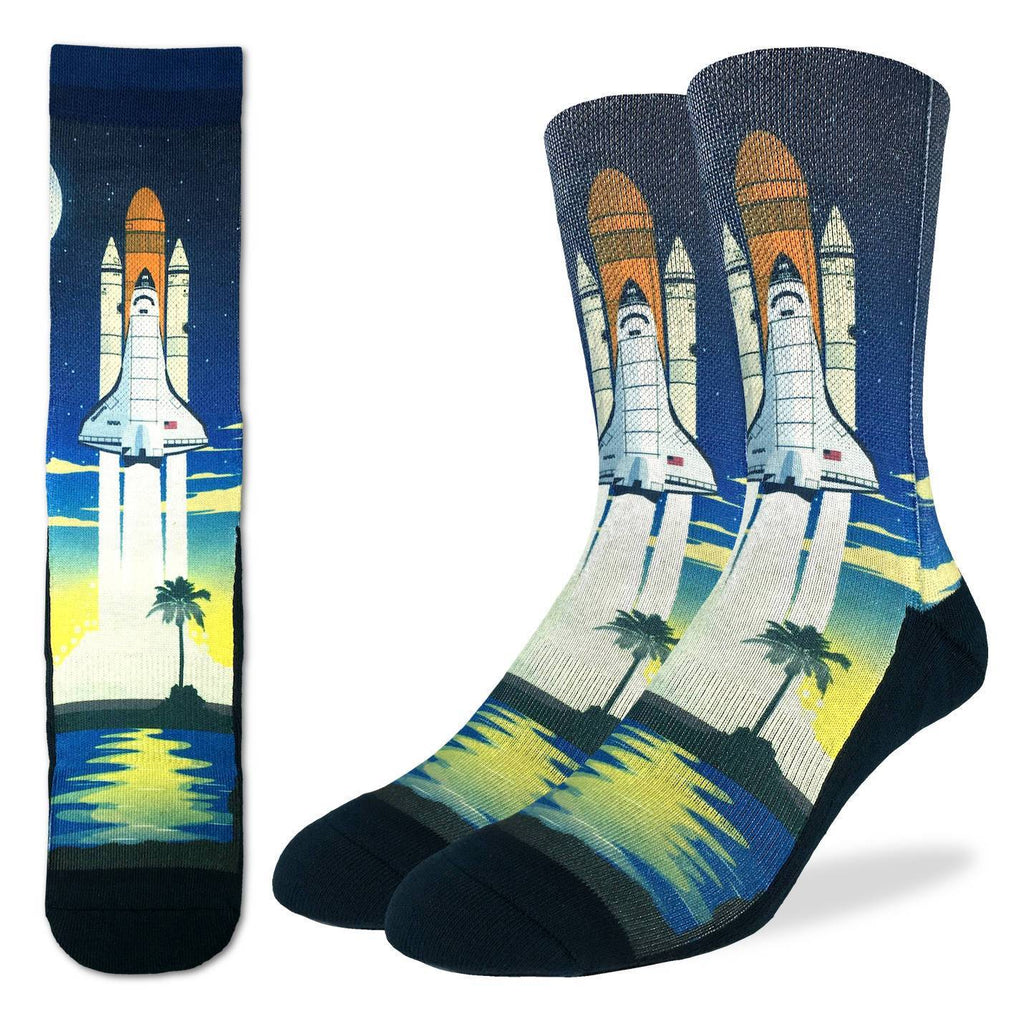 Men's Space Shuttle Launch Socks