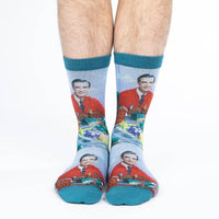 Men's Mister Rogers Make Believe Kingdom Socks