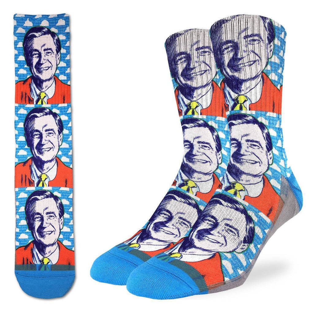 Men's Mister Rogers Pop Art Socks