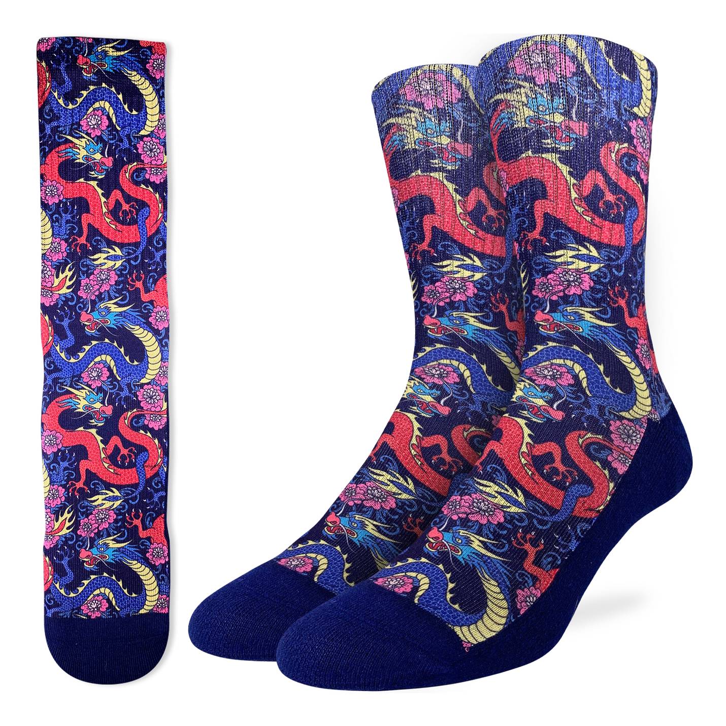 「NICENESS」 23SS MALDOON Men's Chinese Dragons Socks | Designed in Canada – Good Luck