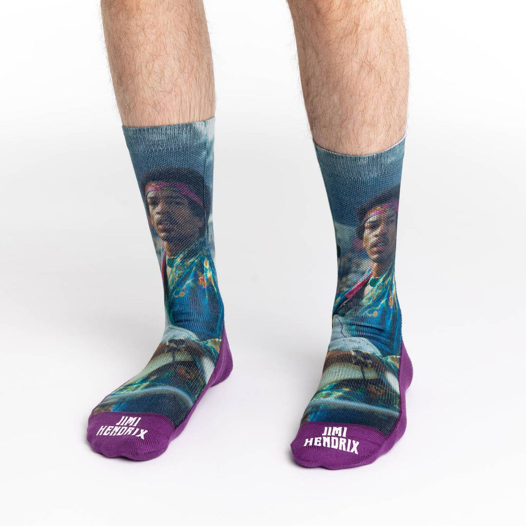 Men's Jimi Hendrix Concert Socks