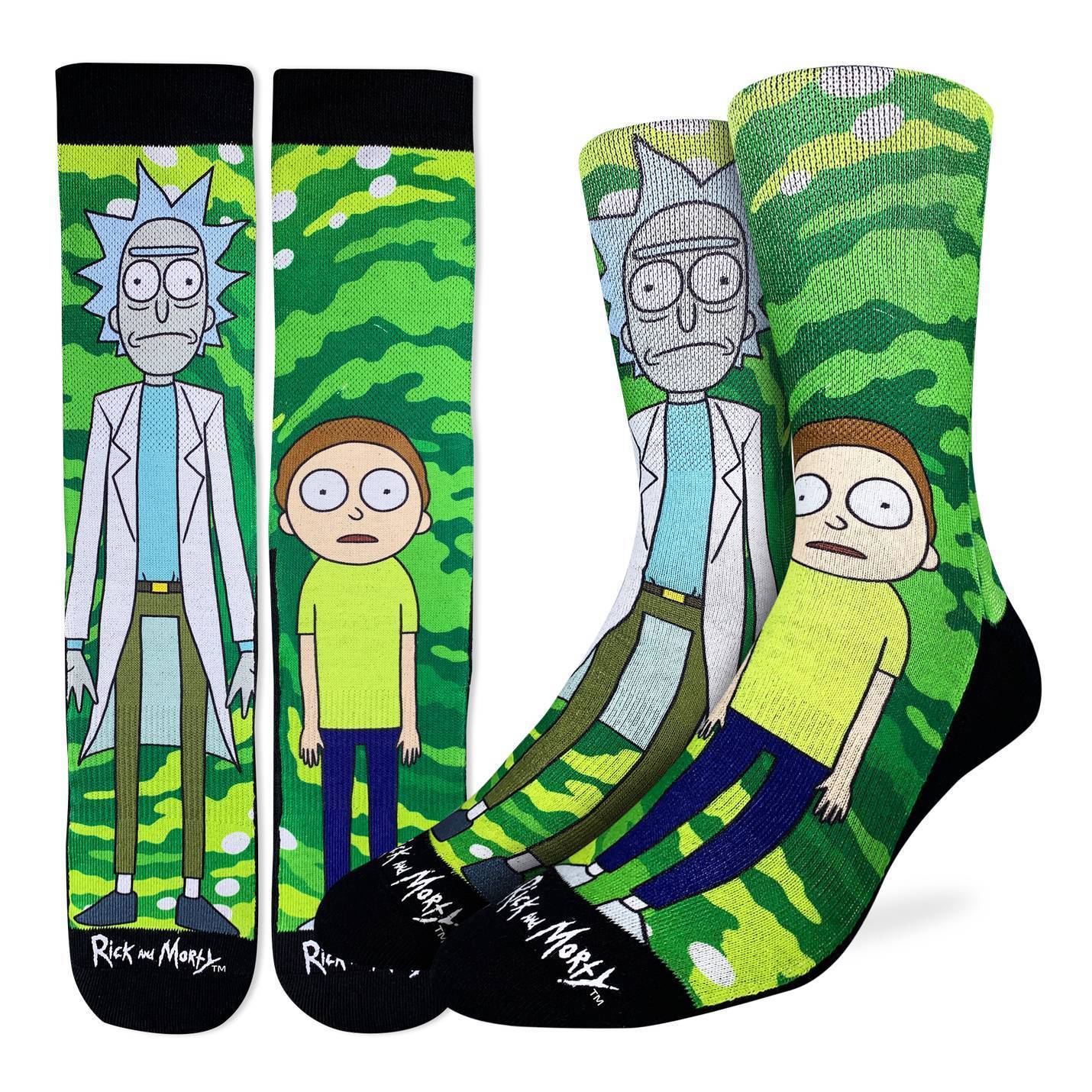 RICK AND MORTY Boxer Set Mens Sock and Underwear Combo Set - Rick & Morty  Adult Boxers and Socks Set