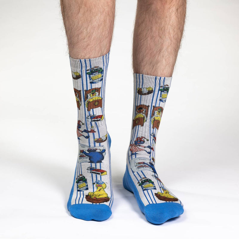 Men's Bedtime, Sesame Street Socks