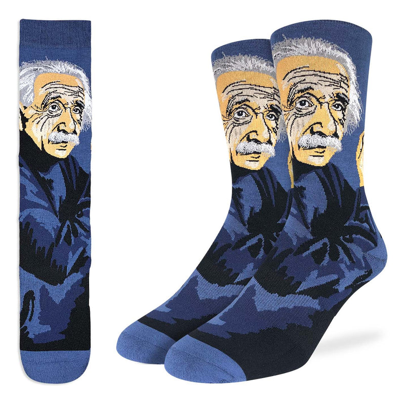 Men's Albert Einstein Thinking Socks