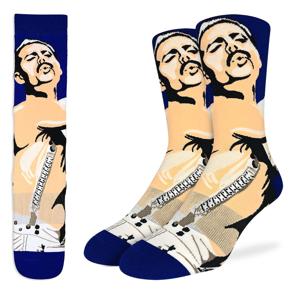 Men's Freddie Mercury Singing Socks
