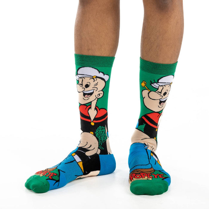 Men's Popeye Kneeling Socks